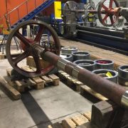 Repair of Mooring Winch Parts: Cargo Shafts, 2 pcs, Couplings 4 pcs